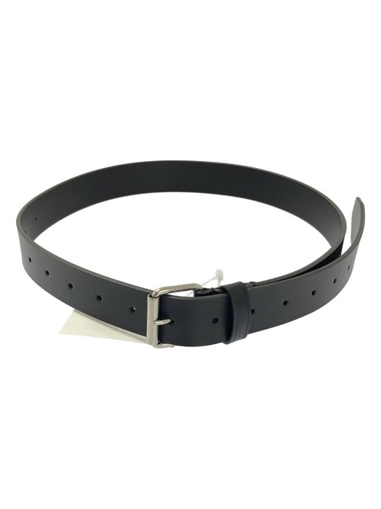 Balenciaga Logo Leather Belt 85 Black main image 5